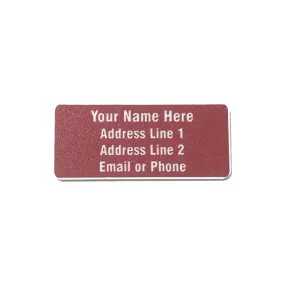 Kayak ID - Name Tag