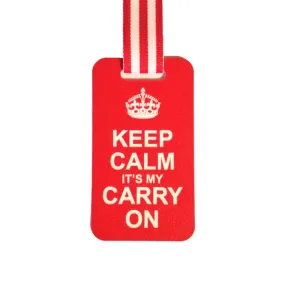 Keep Calm Luggage Tag