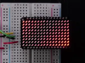 LED Charlieplexed Matrix - 9x16 LEDs - Red