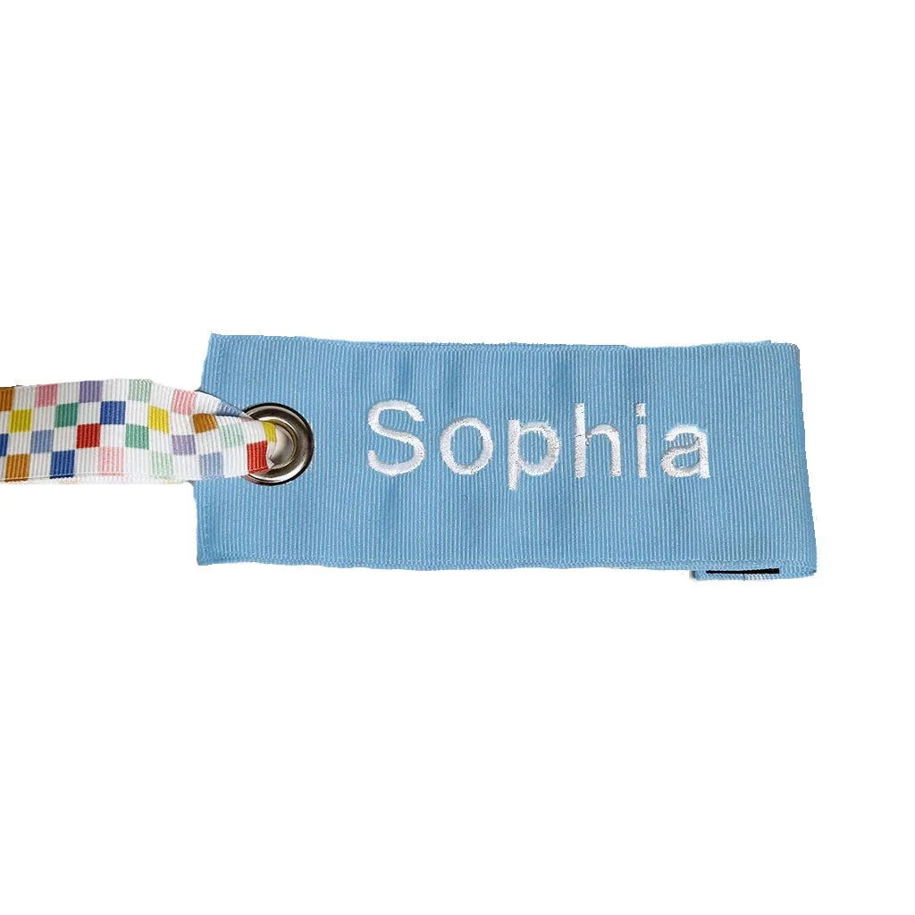 Light Blue Luggage Tag