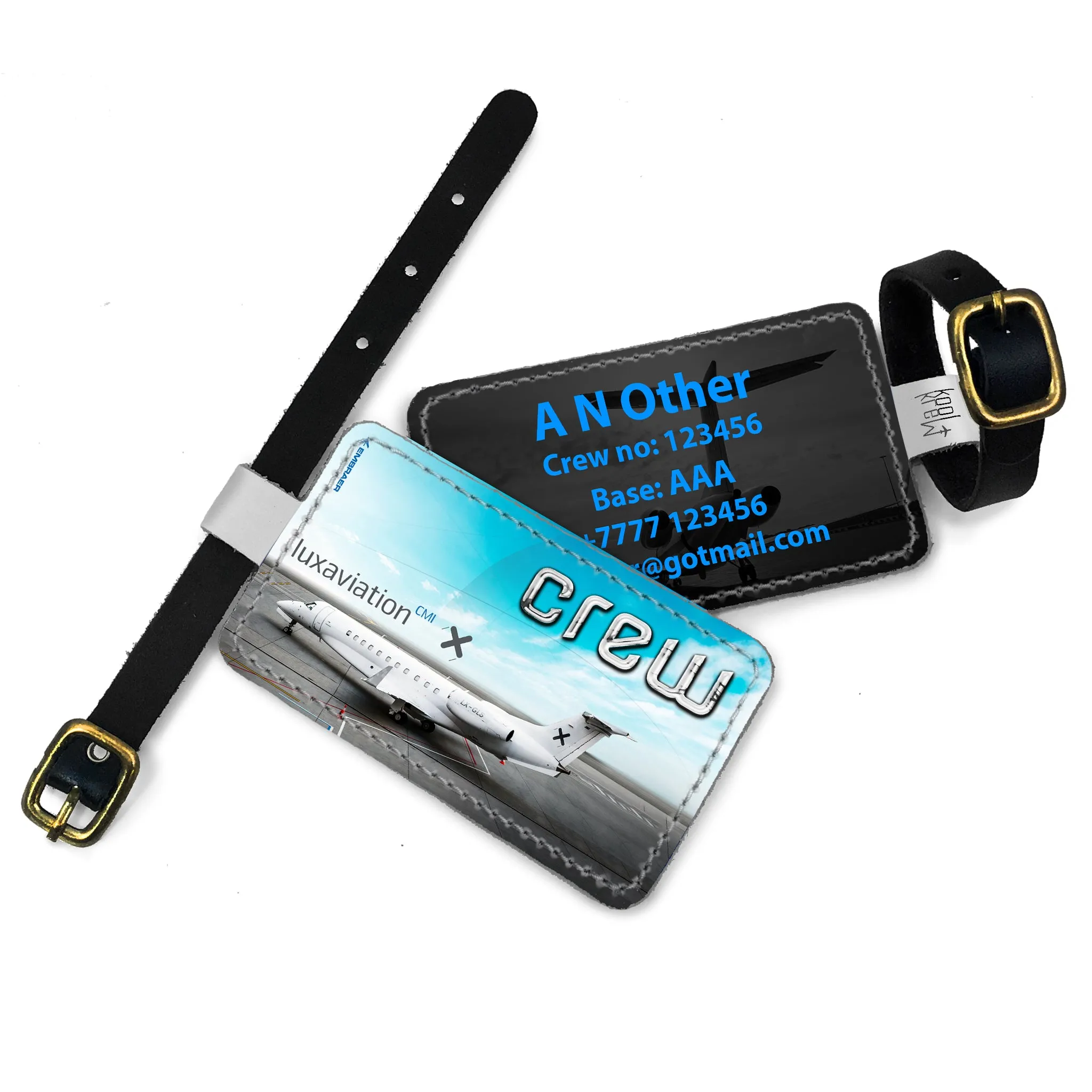 Luxaviation Embraer Legacy 600 Luggage Tag