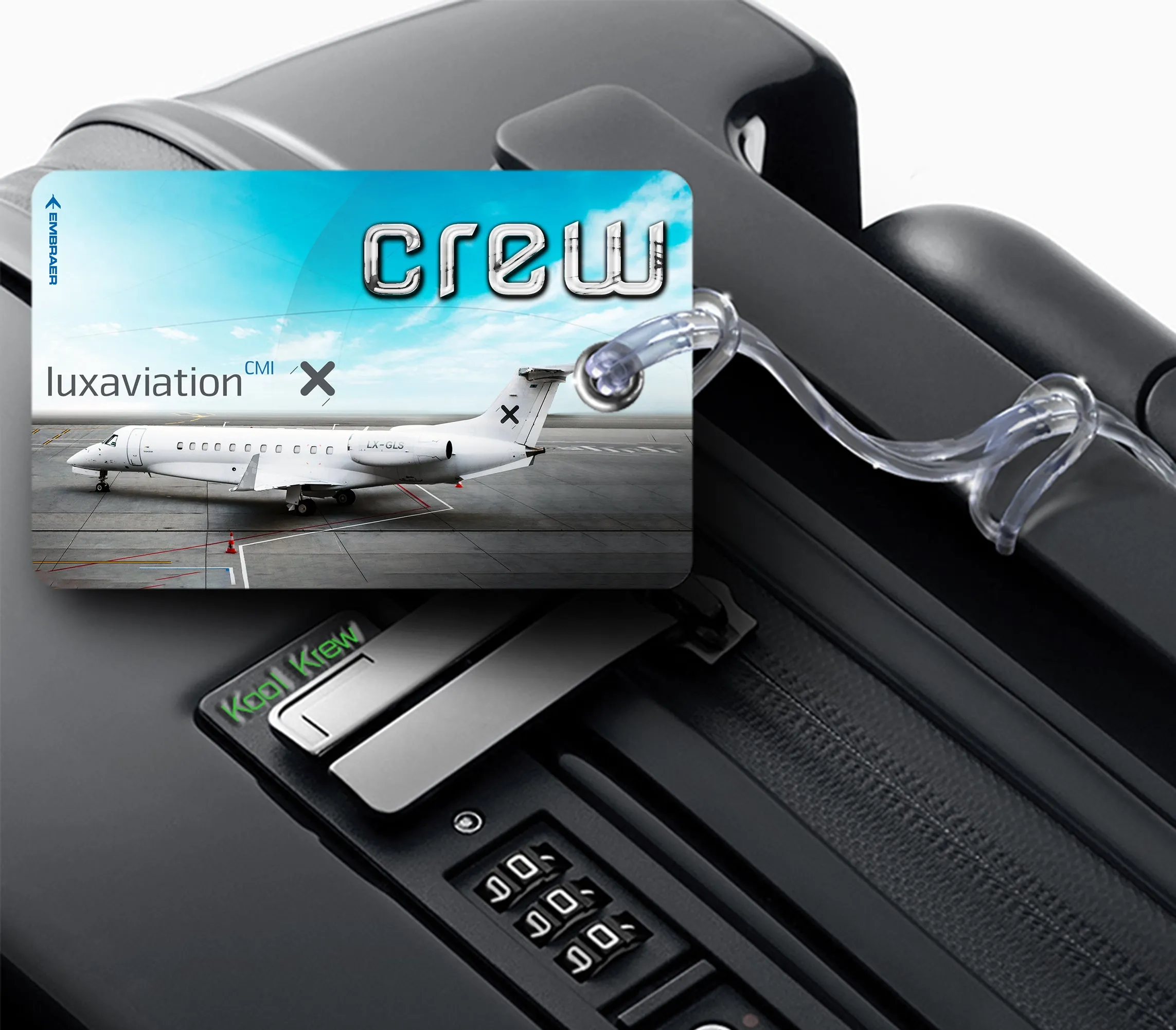 Luxaviation Embraer Legacy 600 Luggage Tag