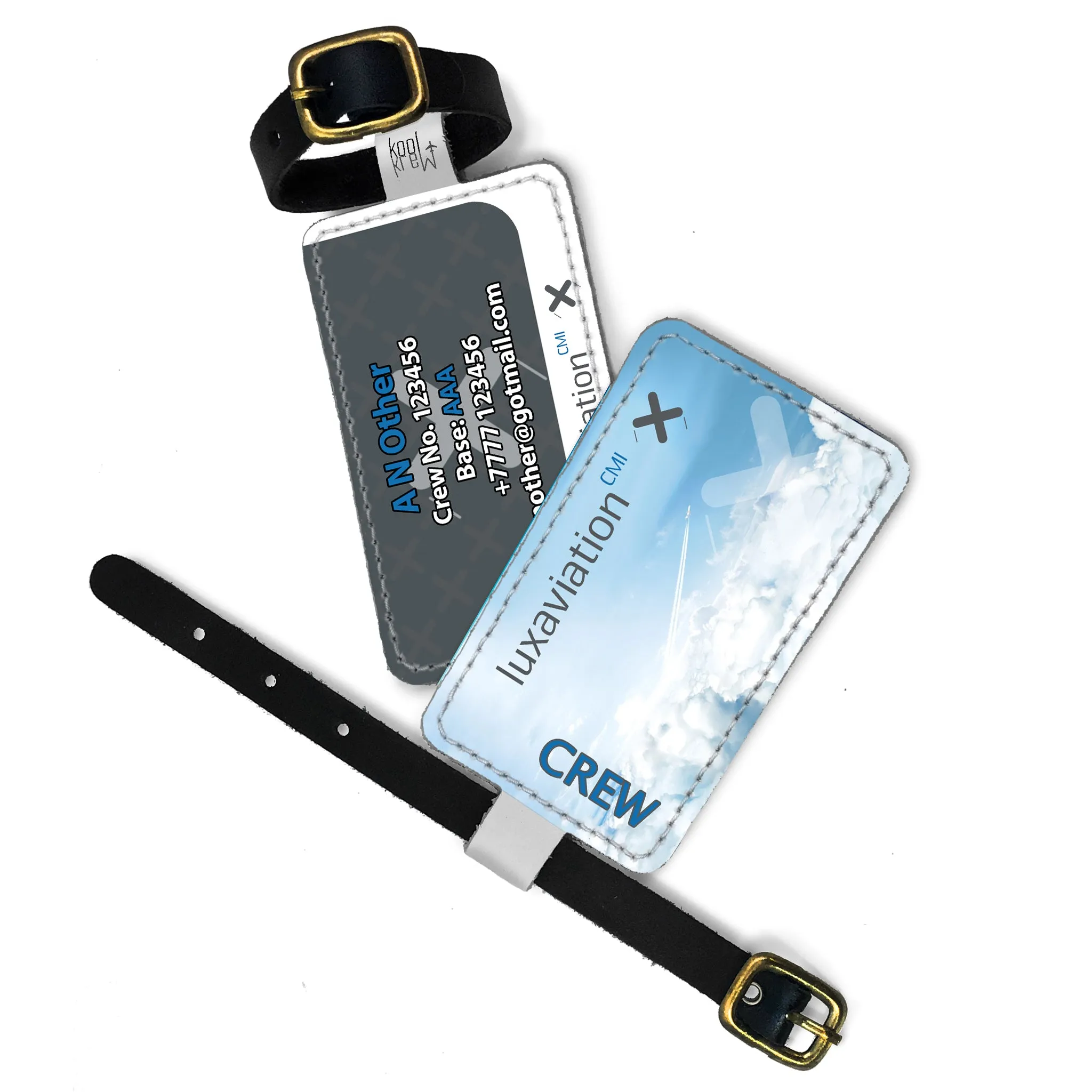 Luxaviation Logo Luggage Tag