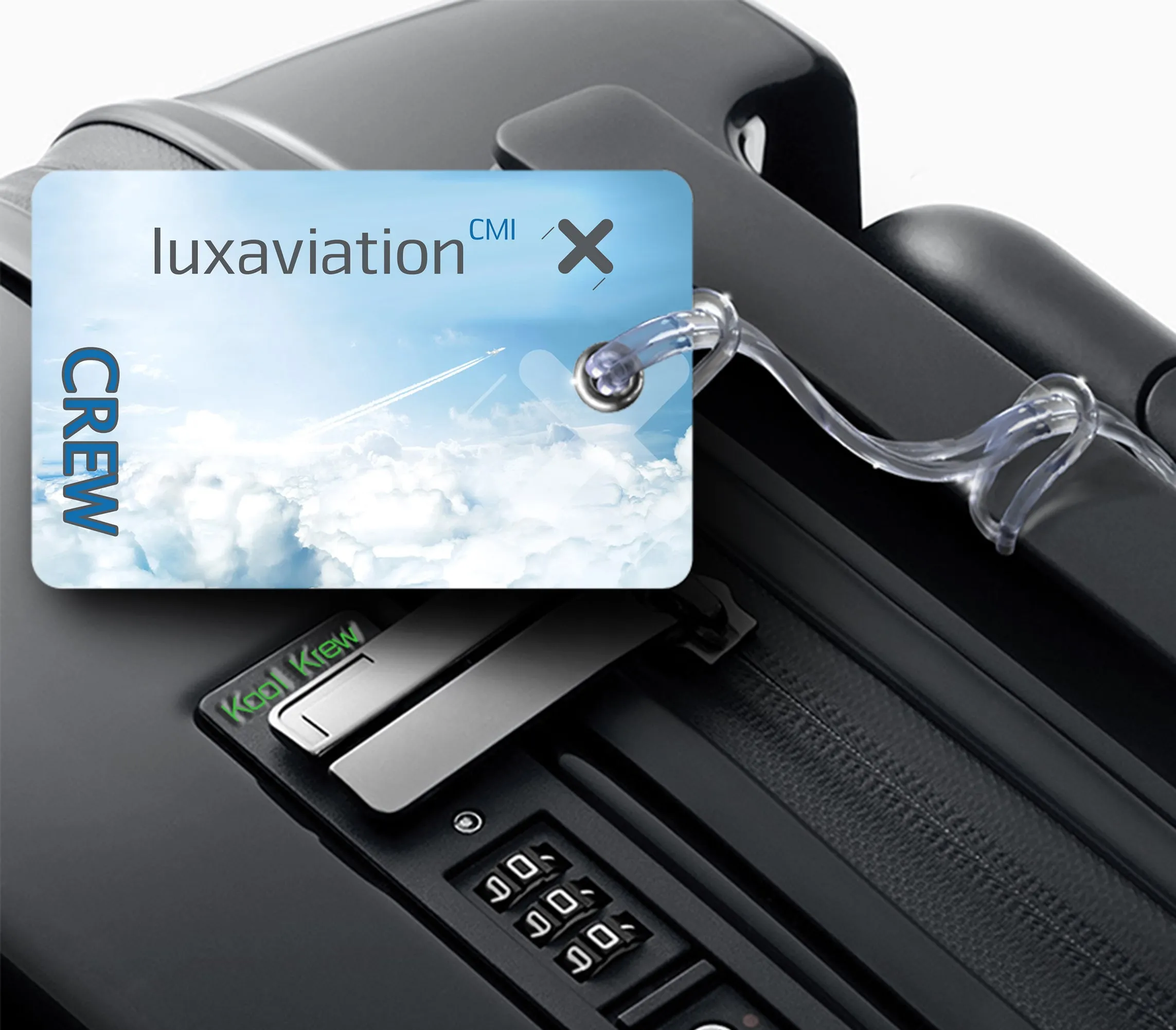 Luxaviation Logo Luggage Tag