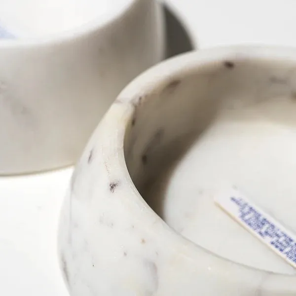 MARBLE PET BOWL