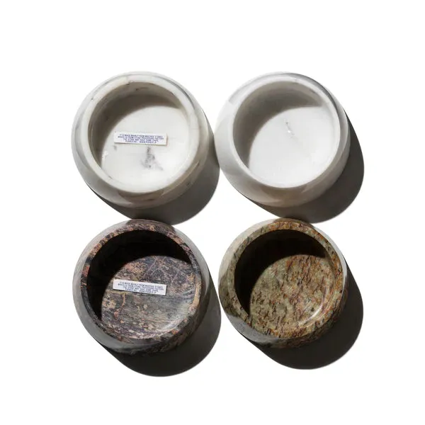 MARBLE PET BOWL
