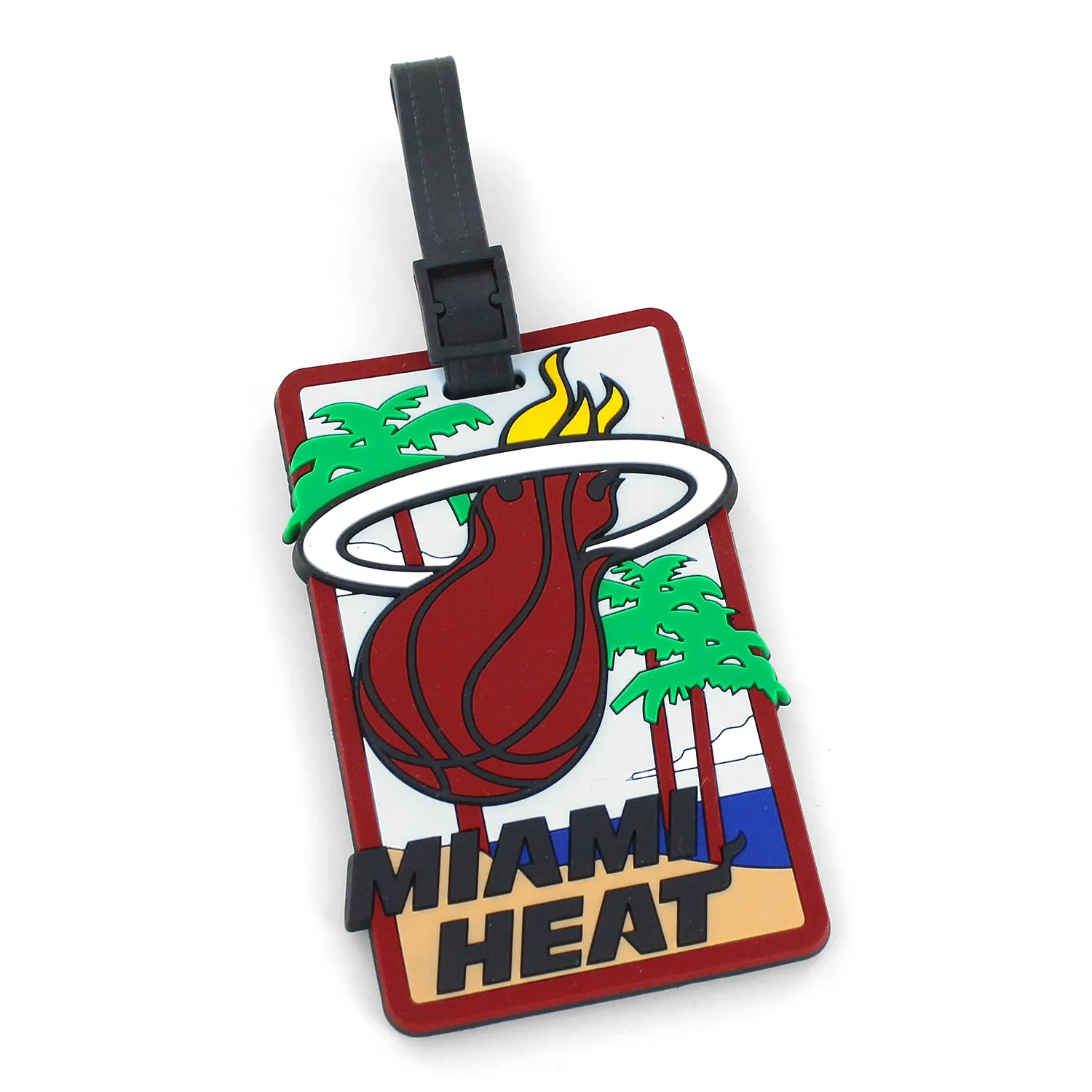Miami Heat Luggage Tag