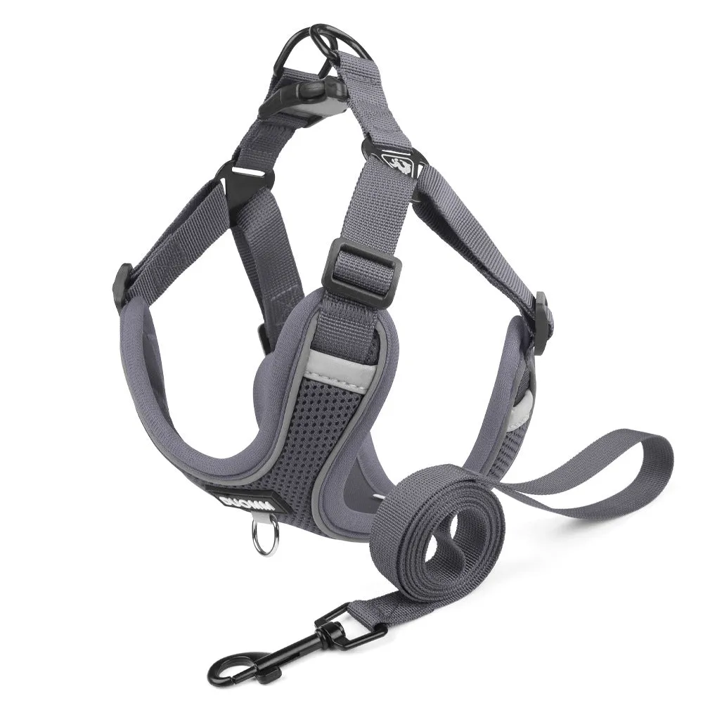 Pawzen Frenchie No Pull Harness with Explosion-Proof Design