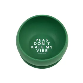 Peas Don't Kale My Vibe Suction Wonder Bowl