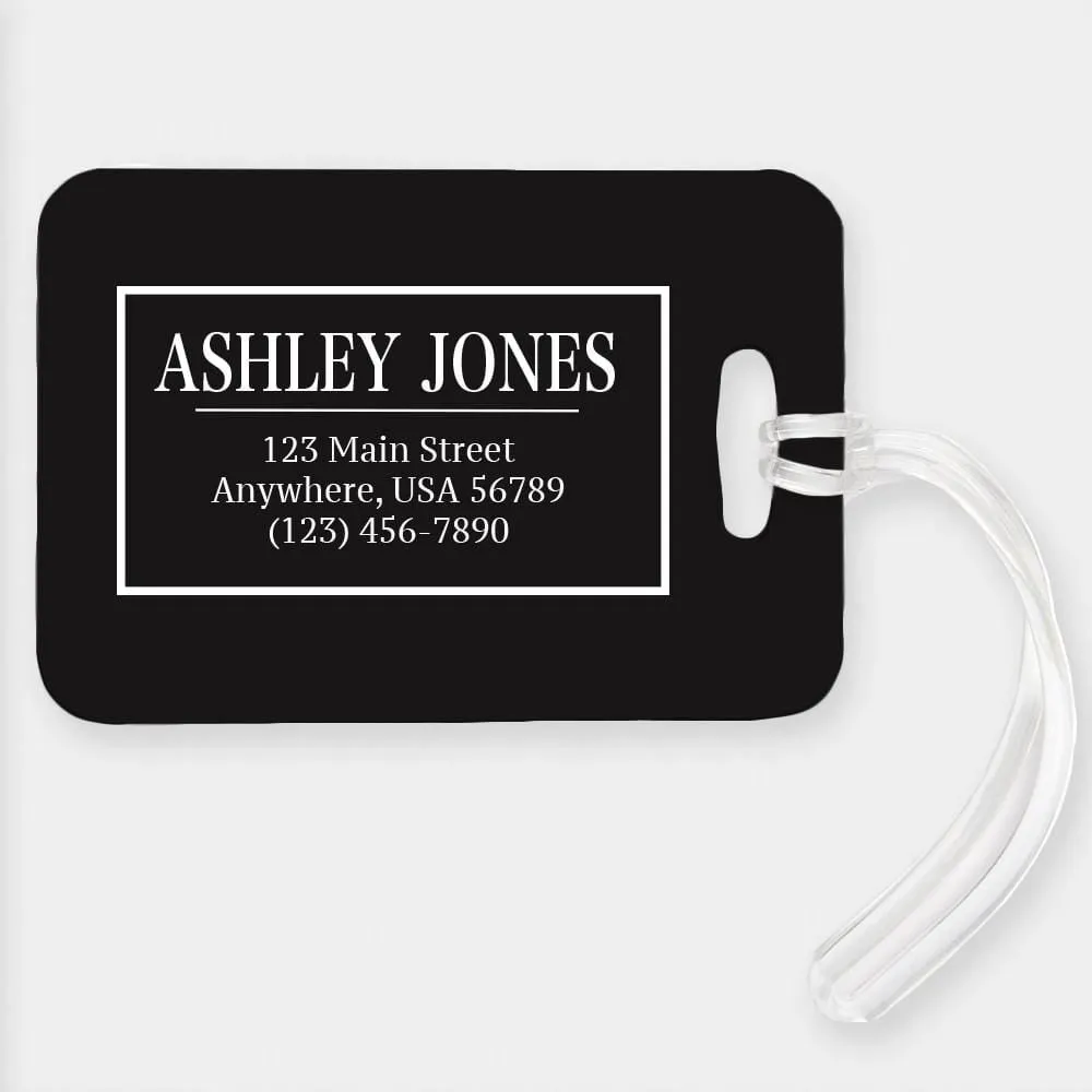 Personalized Luggage Tag | Multiple Designs Custom Luggage Tags