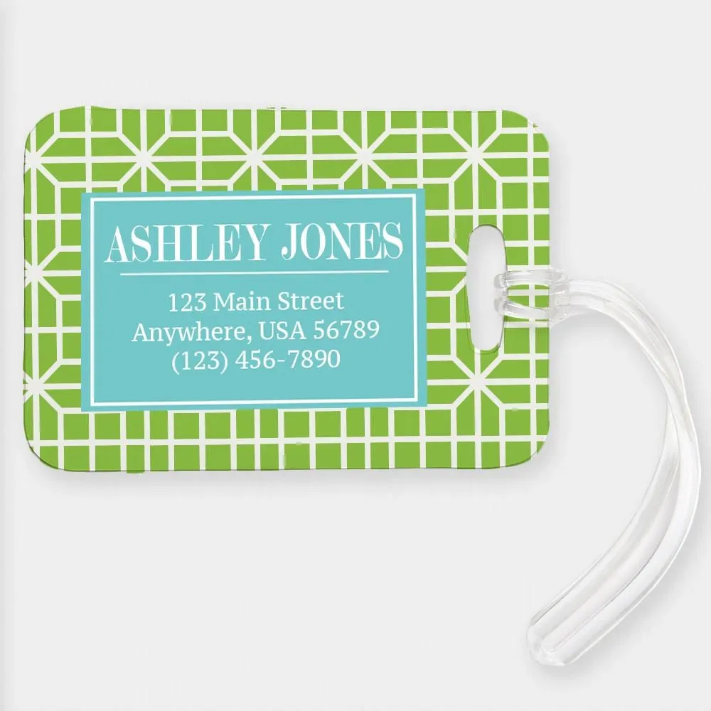 Personalized Luggage Tag | Multiple Designs Custom Luggage Tags