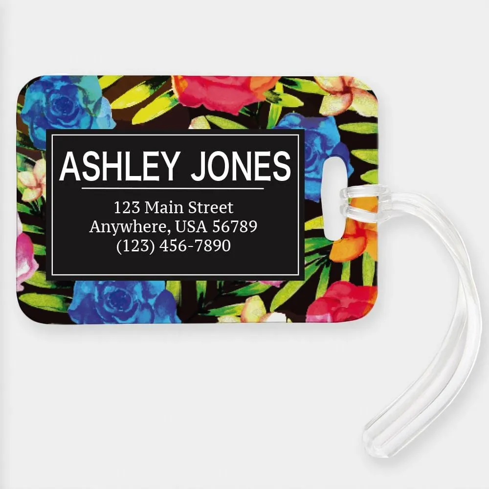 Personalized Luggage Tag | Multiple Designs Custom Luggage Tags