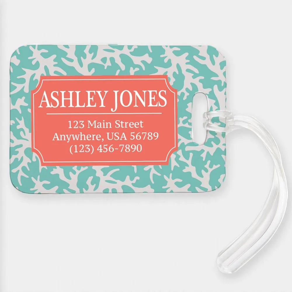 Personalized Luggage Tag | Multiple Designs Custom Luggage Tags