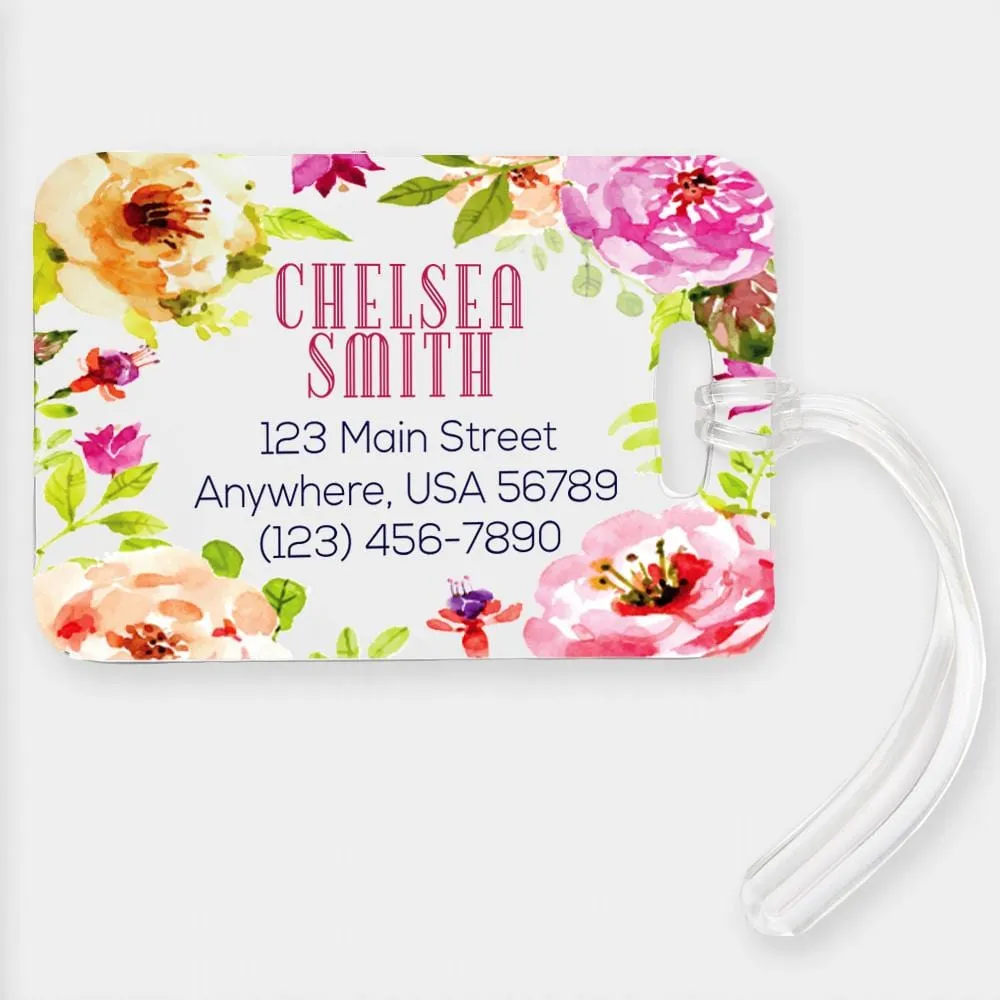 Personalized Luggage Tag | Multiple Designs Custom Luggage Tags