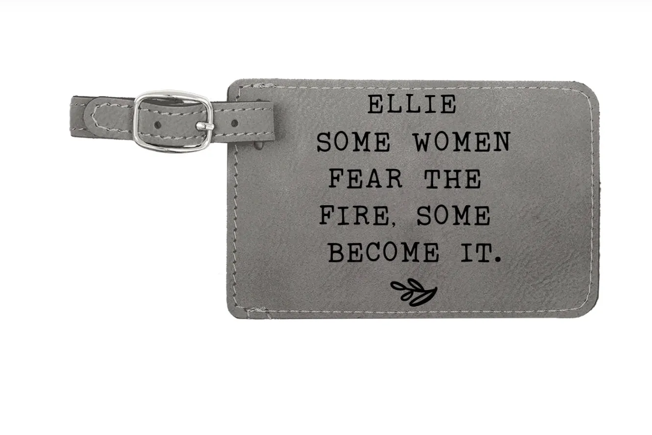 Personalized Moms Luggage Tags