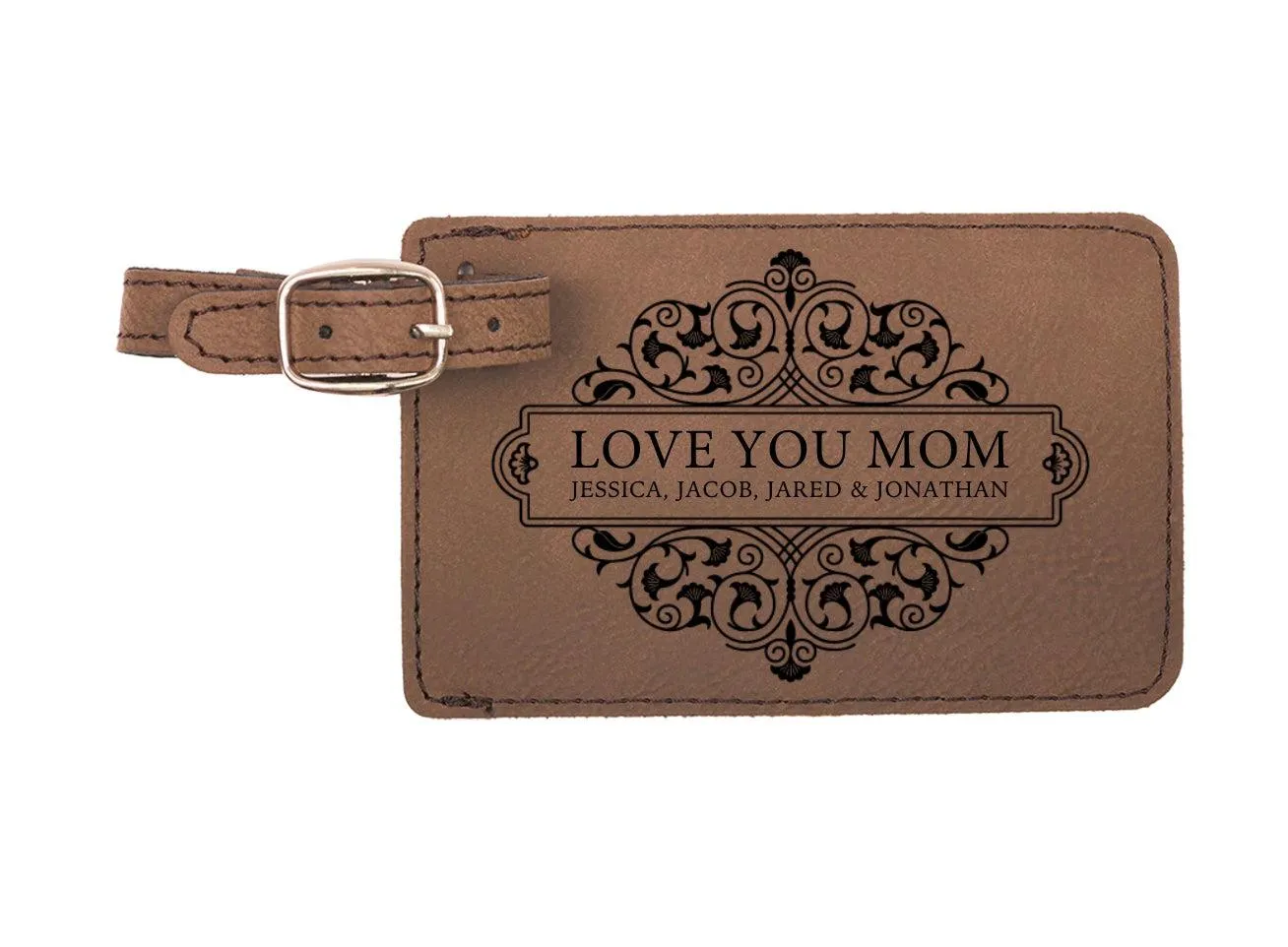 Personalized Moms Luggage Tags