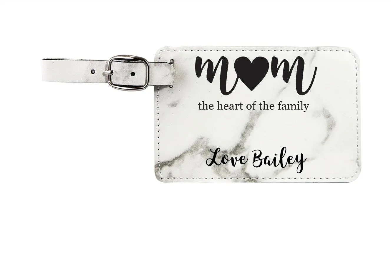 Personalized Moms Luggage Tags