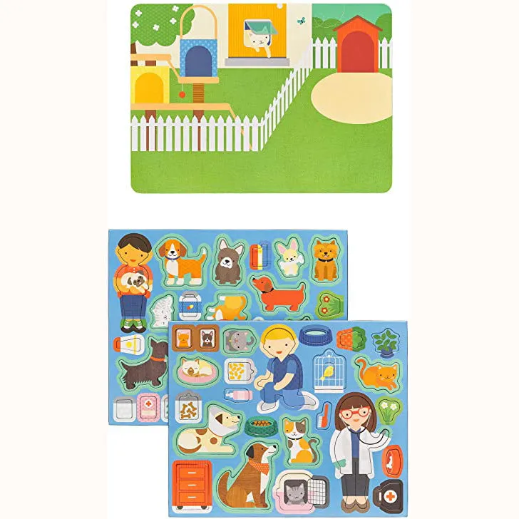 Pet Hospital - Magnetic Play Scene