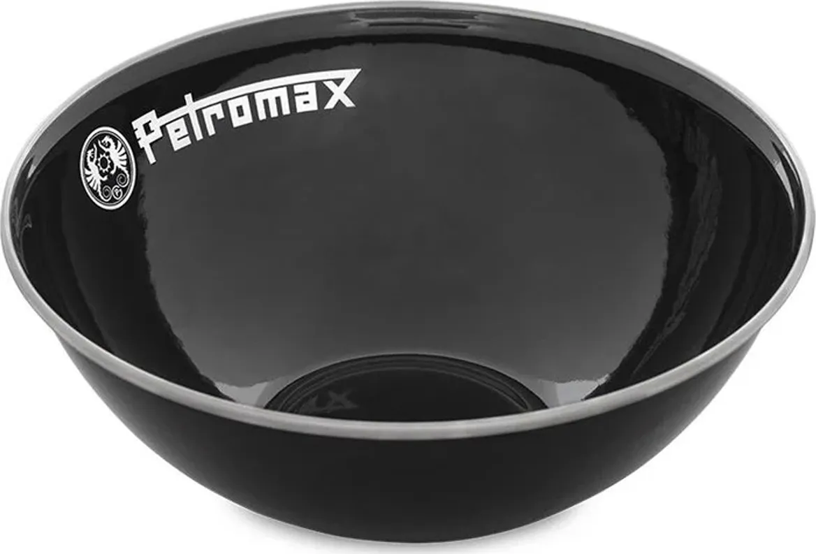 Petromax Enamel Bowls Black 2 Pieces (1 Litre) Black | Buy Petromax Enamel Bowls Black 2 Pieces (1 Litre) Black here | Outnorth