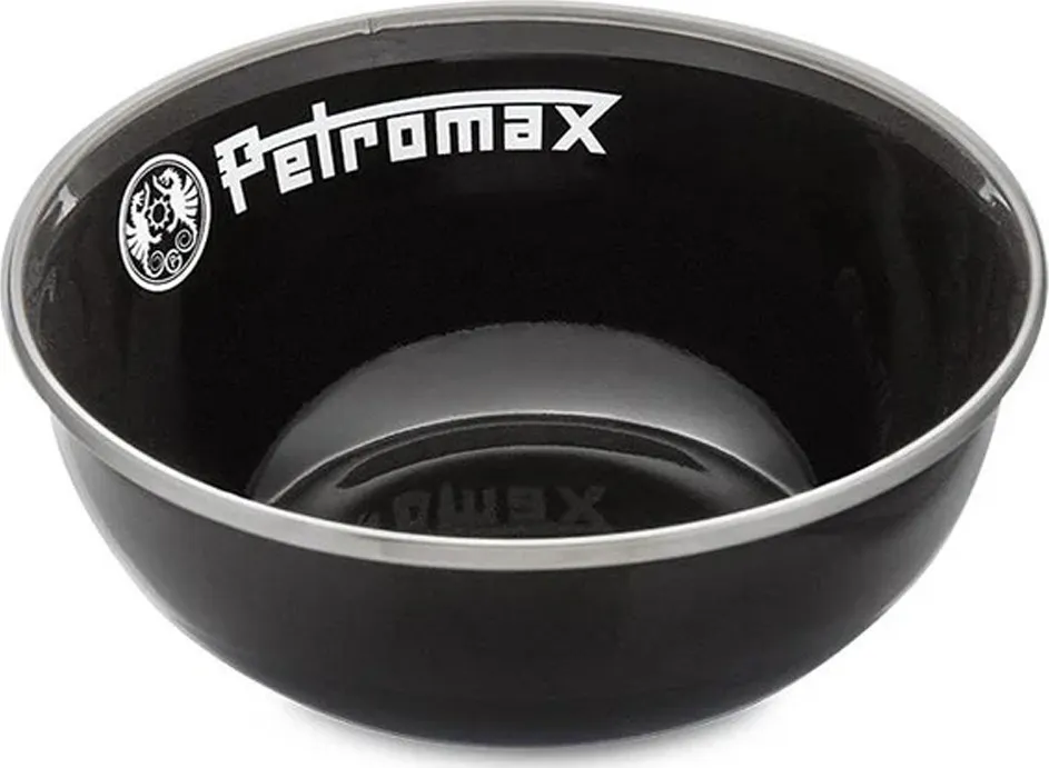 Petromax Enamel Bowls Black 2 Pieces (160 ML) Black | Buy Petromax Enamel Bowls Black 2 Pieces (160 ML) Black here | Outnorth
