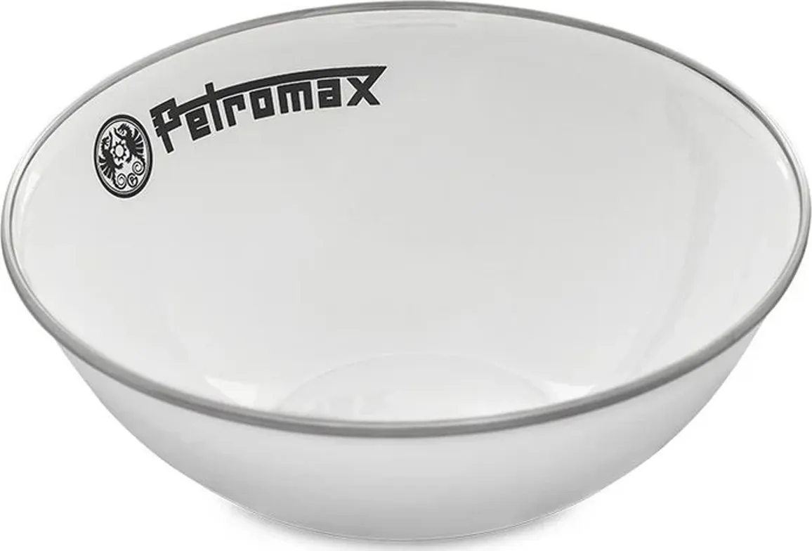 Petromax Enamel Bowls White 2 Pieces (1 Litre) White | Buy Petromax Enamel Bowls White 2 Pieces (1 Litre) White here | Outnorth