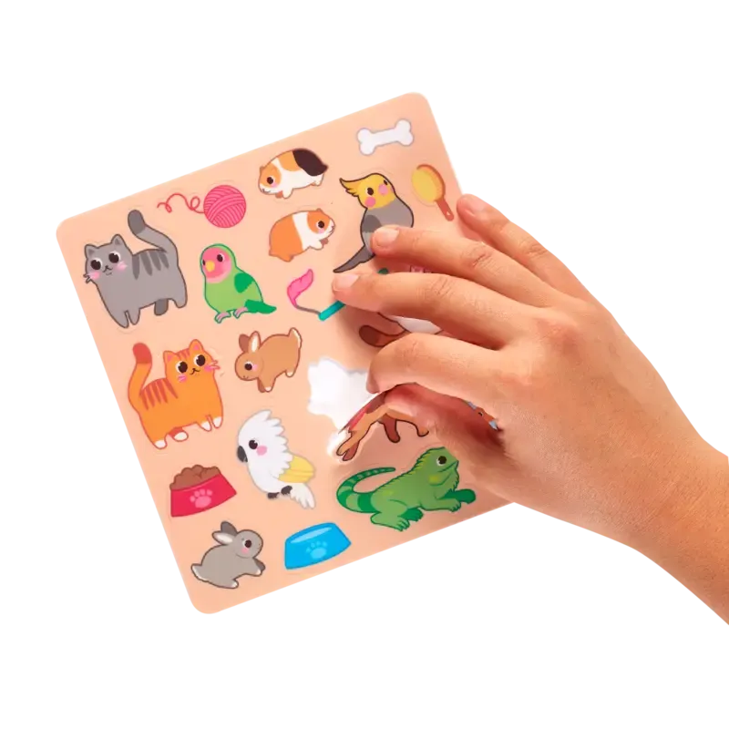 Play again! mini on-the-go activity kit - pet play land
