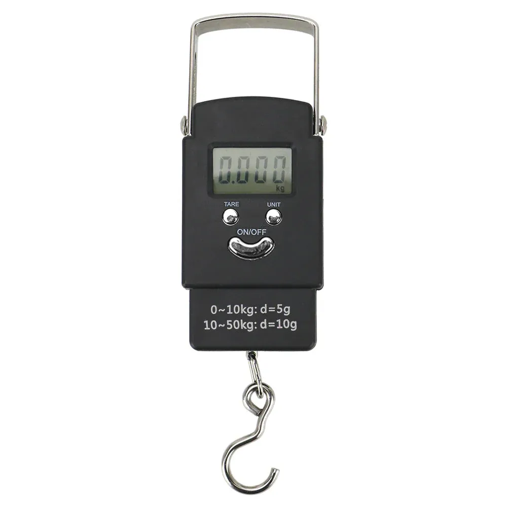 Portable LCD Digital Scale - 110Lb / 50Kg (For Luggage and Fish)