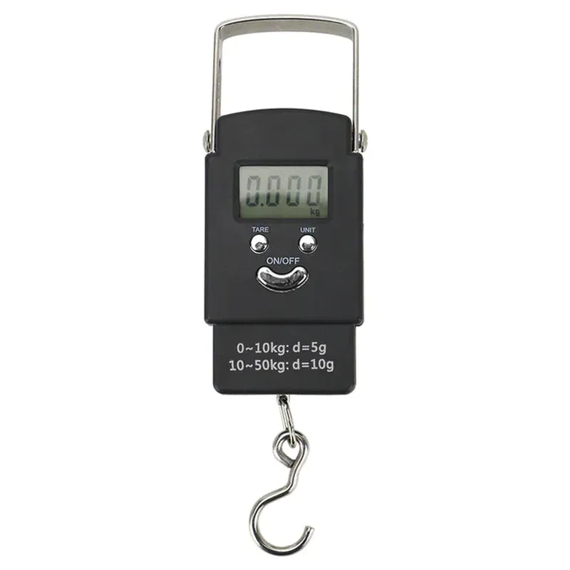 Portable LCD Digital Scale - 110Lb / 50Kg (For Luggage and Fish)