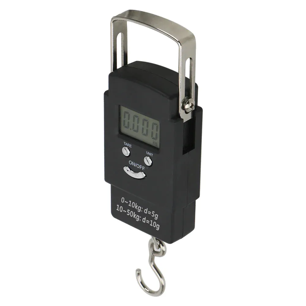 Portable LCD Digital Scale - 110Lb / 50Kg (For Luggage and Fish)