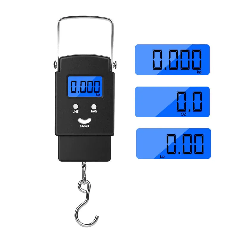 Portable LCD Digital Scale - 110Lb / 50Kg (For Luggage and Fish)