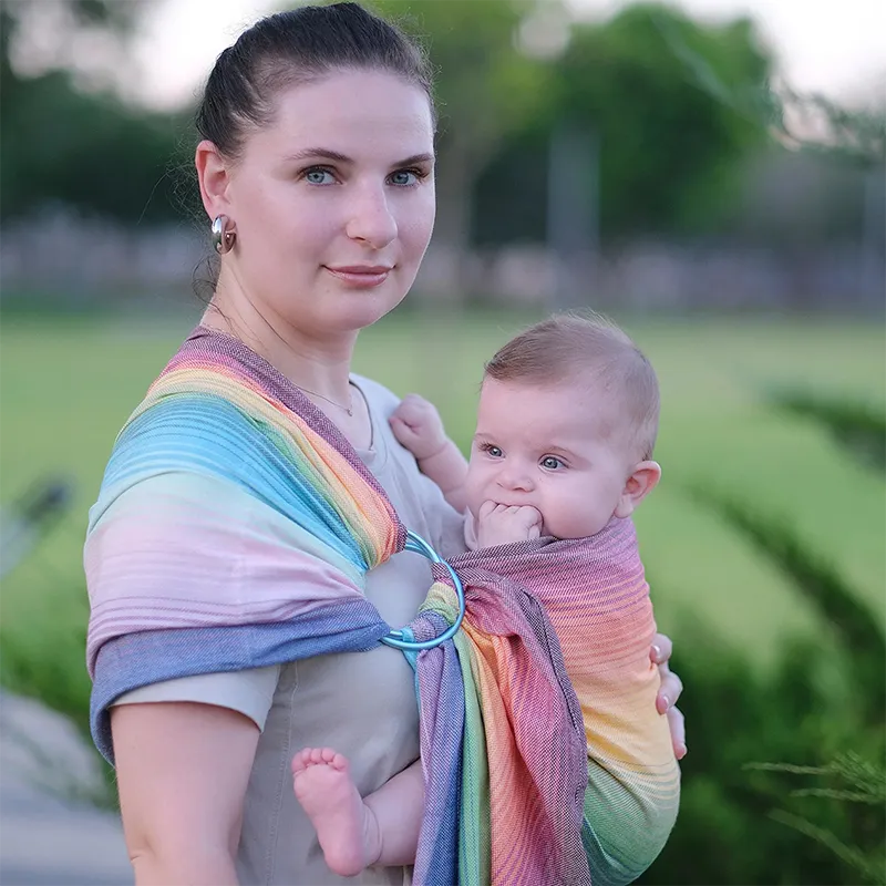 Rainbow Dreamer Ring Sling by Girasol