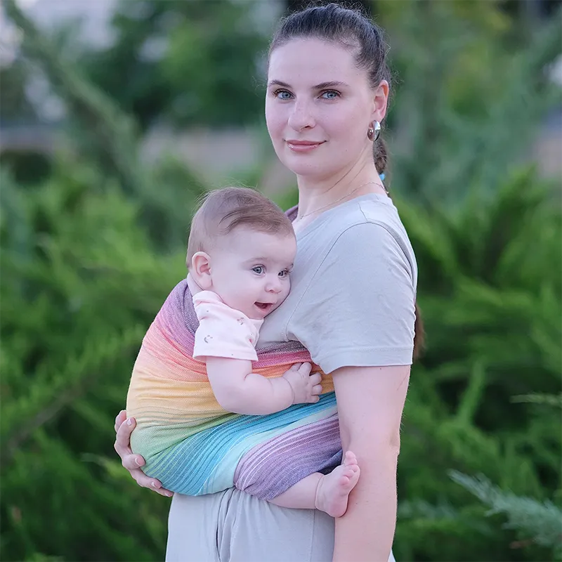 Rainbow Dreamer Ring Sling by Girasol
