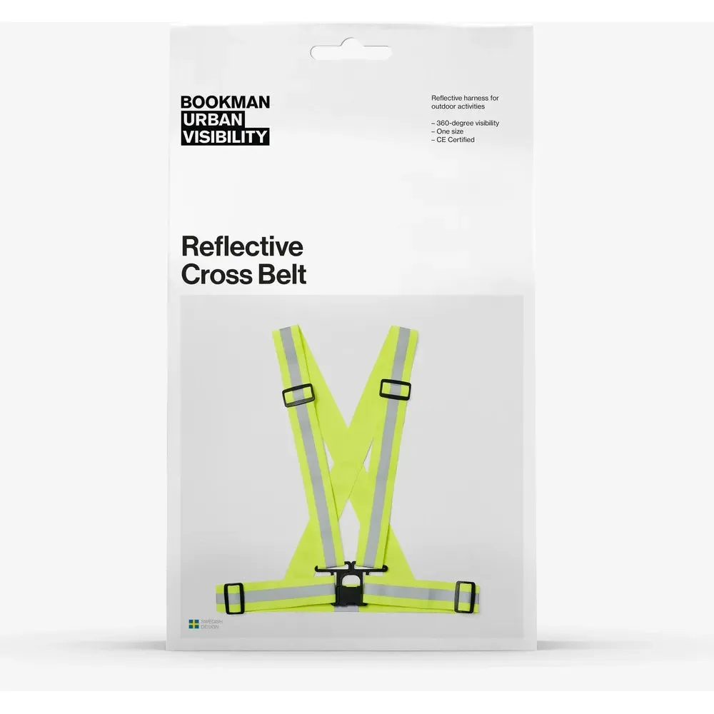 Reflective Cross Belt - Fluorescent Yellow