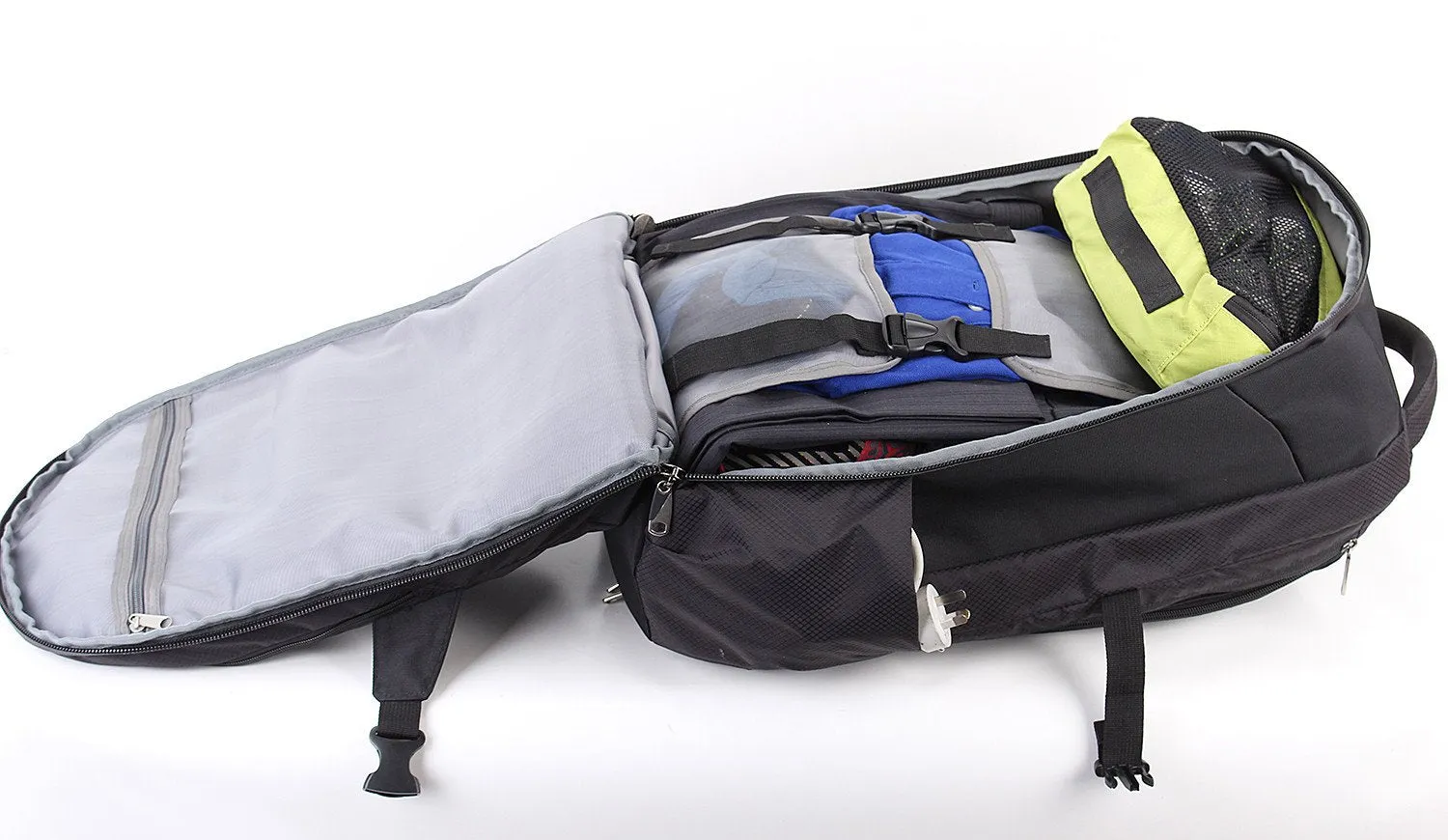 Road Warrior Travel Carryon Backpack - Black