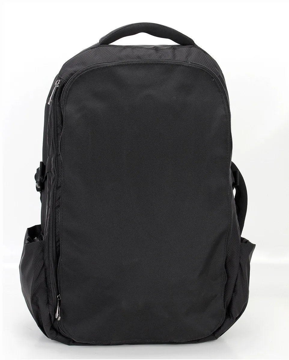 Road Warrior Travel Carryon Backpack - Black