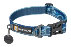 Ruffwear Crag Dog Collar in Midnight Wave