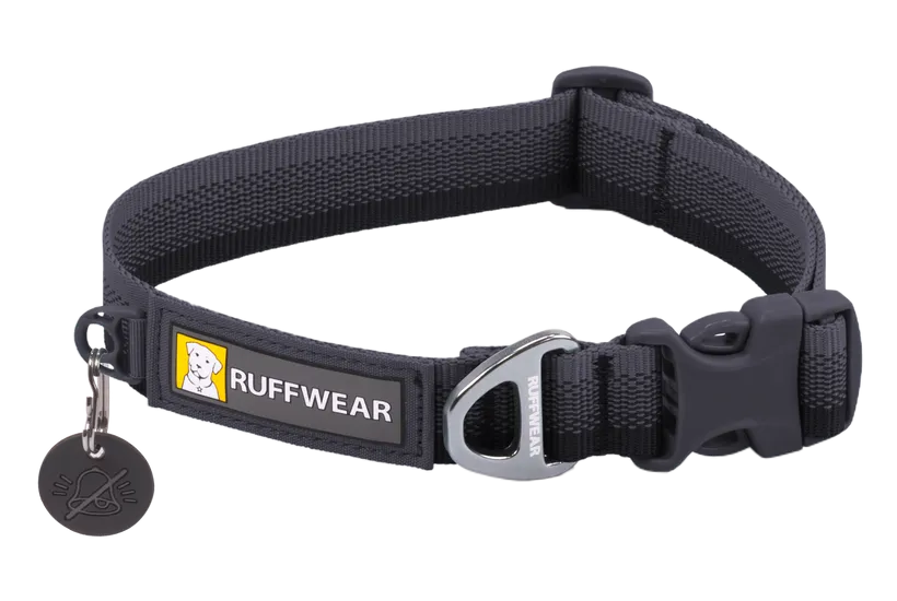 Ruffwear Front Range Dog Collar in Basalt Gray