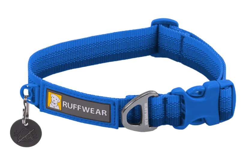 Ruffwear Front Range Dog Collar in Blue Pool