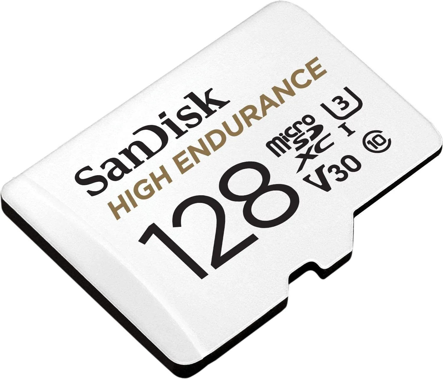 SanDisk HIGH ENDURANCE microSD Card U3, V30, 4K UHD SDXC Class 10, 100mb/s and 40mb/s Read and Write Speed with Adapter (32GB, 64GB, 128GB, 256GB)