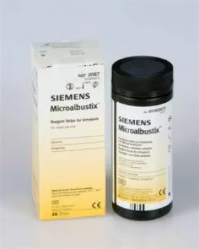 Siemens Microalbustix Reagent Strips (25) (2087)