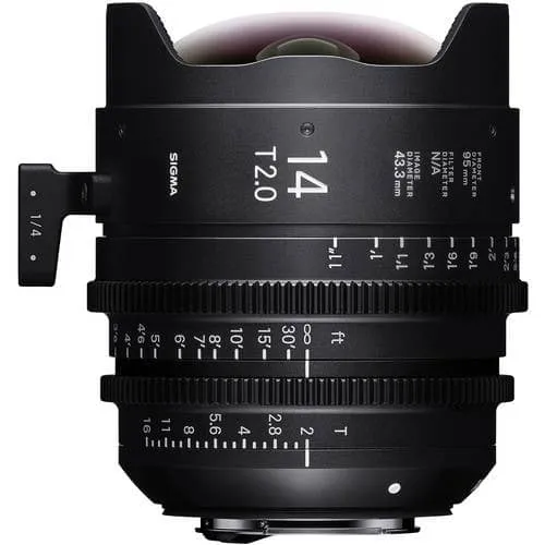 Sigma 14mm T2 Cine Lens for Canon EF Mount
