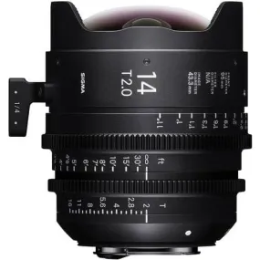 Sigma 14mm T2 Cine Lens for Canon EF Mount