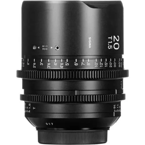 Sigma 20mm T1.5 Canon EF Mount Cine Lens