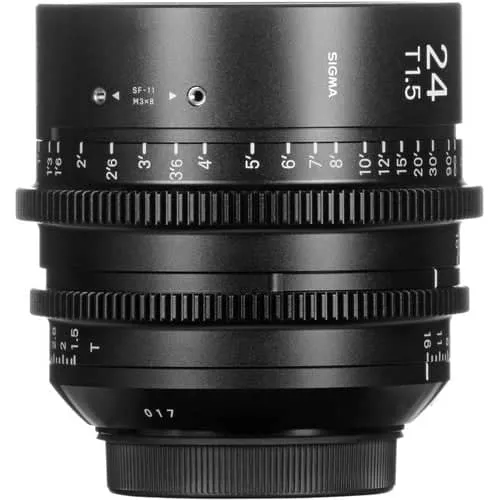 Sigma 24mm T1.5 Cine Lens for PL Mount