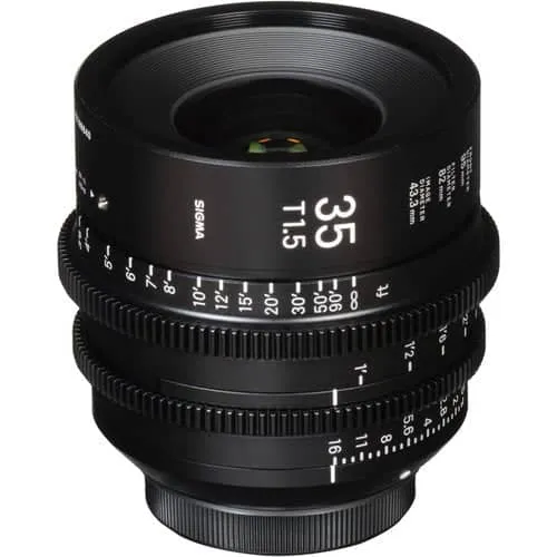 Sigma 35mm T1.5 Cine Lens for Sony E-Mount