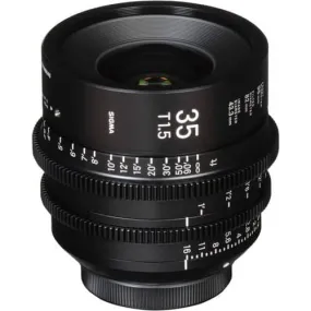 Sigma 35mm T1.5 Cine Lens for Sony E-Mount