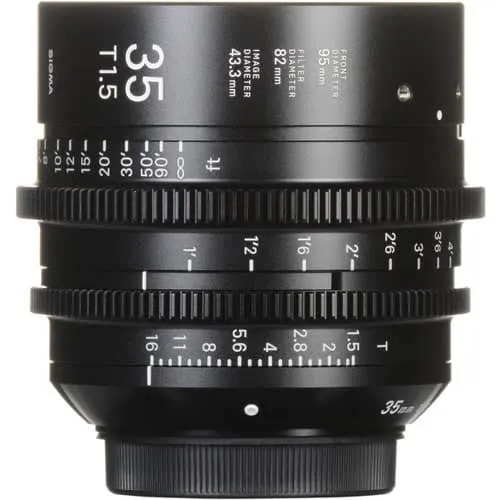 Sigma 35mm T1.5 Cine Lens for Sony E-Mount