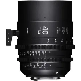 Sigma 40mm T1.5 Cine Lens for Sony E-Mount