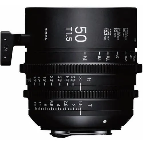 Sigma 50mm T1.5 Cine Lens for Canon EF Mount