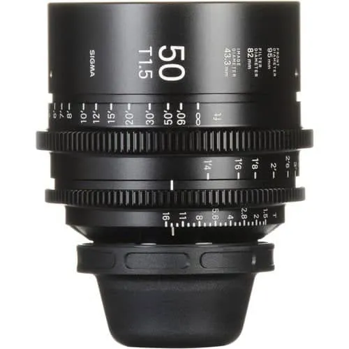 Sigma 50mm T1.5 Cine Lens for Canon EF Mount